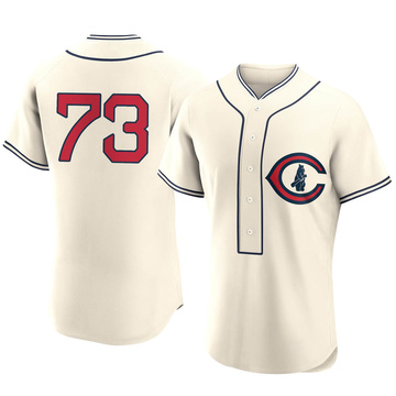 Authentic Adbert Alzolay Men's Chicago Cubs Cream 2022 Field Of Dreams Jersey