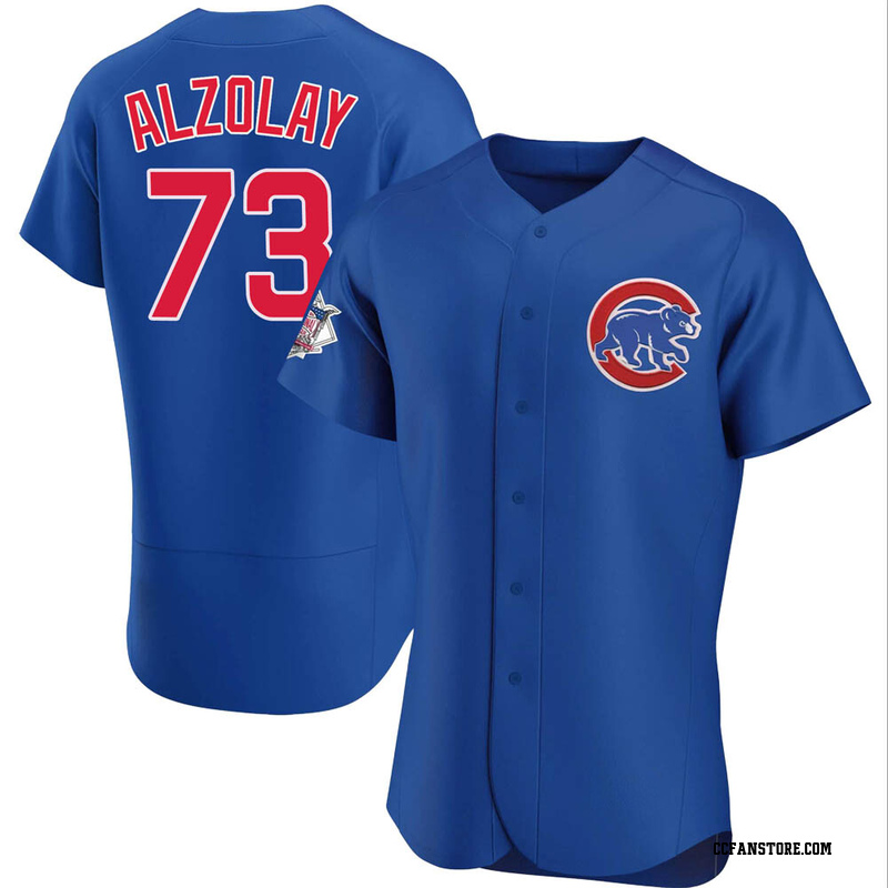 Authentic Adbert Alzolay Men's Chicago Cubs Royal Alternate Jersey