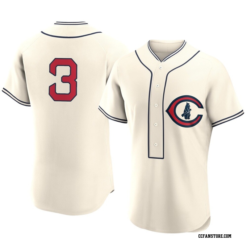 Authentic Alex Bregman Men's Chicago Cubs Cream 2022 Field Of Dreams Jersey