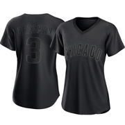 Authentic Alex Bregman Women's Chicago Cubs Black Pitch Fashion Jersey