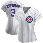 Authentic Alex Bregman Women's Chicago Cubs White Home Jersey
