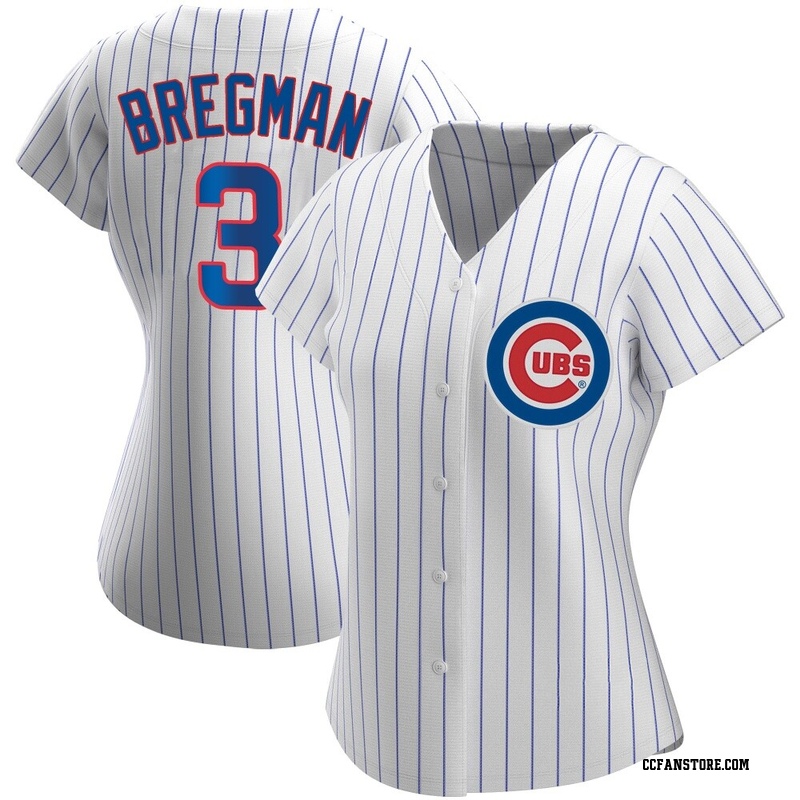 Authentic Alex Bregman Women's Chicago Cubs White Home Jersey