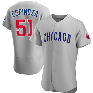 Authentic Anderson Espinoza Men's Chicago Cubs Gray Road Jersey