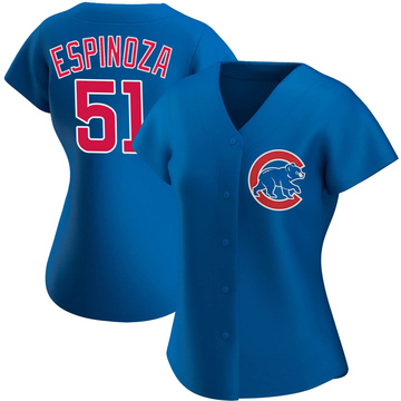 Authentic Anderson Espinoza Women's Chicago Cubs Royal Alternate Jersey