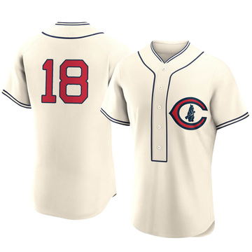 Authentic Ben Zobrist Men's Chicago Cubs Cream 2022 Field Of Dreams Jersey