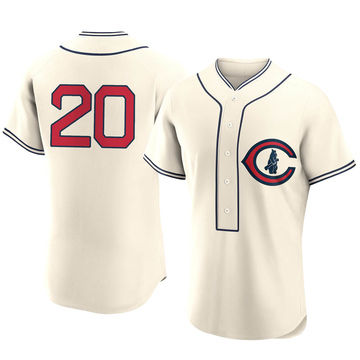 Authentic Bob Dernier Men's Chicago Cubs Cream 2022 Field Of Dreams Jersey