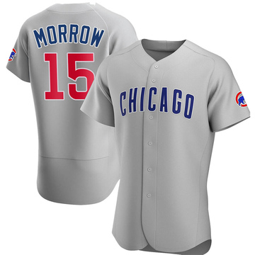 Authentic Brandon Morrow Men's Chicago Cubs Gray Road Jersey