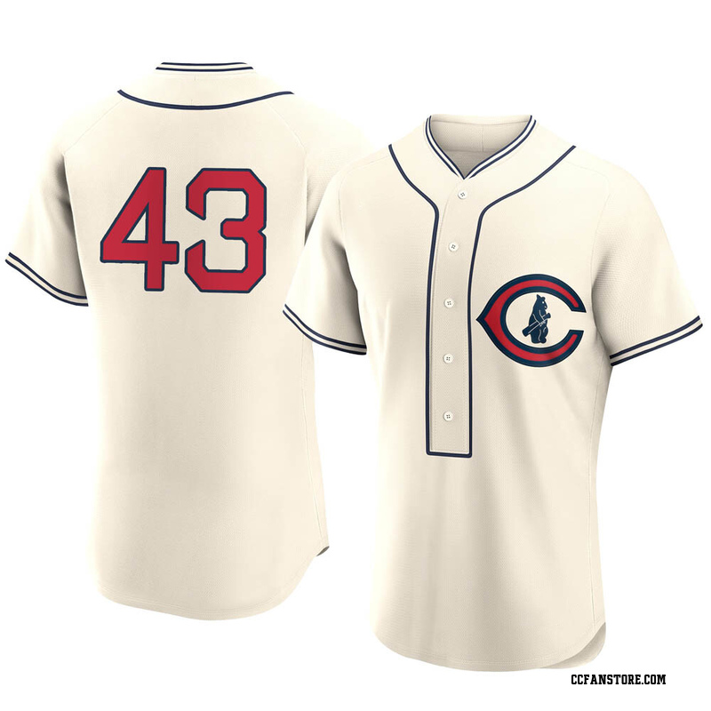 Authentic Dan Winkler Men's Chicago Cubs Cream 2022 Field Of Dreams Jersey