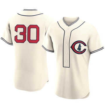 Authentic Edward Cabrera Men's Chicago Cubs Cream 2022 Field Of Dreams Jersey
