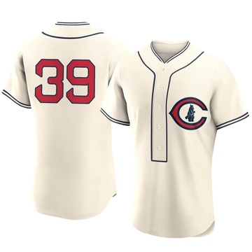 Authentic Ethan Roberts Men's Chicago Cubs Cream 2022 Field Of Dreams Jersey