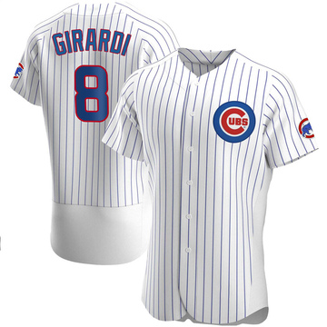 Authentic Joe Girardi Men's Chicago Cubs White Home Jersey