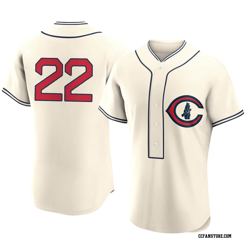 Authentic Mark Prior Men's Chicago Cubs Cream 2022 Field Of Dreams Jersey