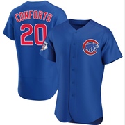 Authentic Michael Conforto Men's Chicago Cubs Royal Alternate Jersey