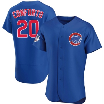 Authentic Michael Conforto Men's Chicago Cubs Royal Alternate Jersey