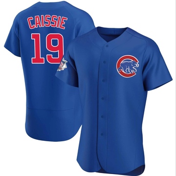 Authentic Owen Caissie Men's Chicago Cubs Royal Alternate Jersey