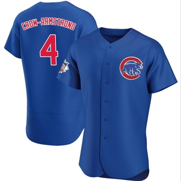 Authentic Pete Crow-Armstrong Men's Chicago Cubs Royal Alternate Jersey