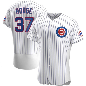 Authentic Porter Hodge Men's Chicago Cubs White Home Jersey