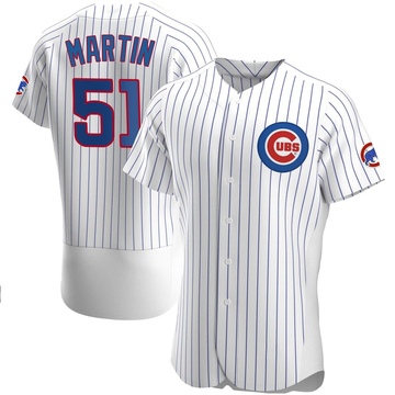 Authentic Riley Martin Men's Chicago Cubs White Home Jersey