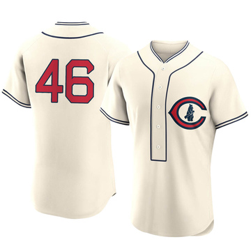 Authentic Ryan Dempster Men's Chicago Cubs Cream 2022 Field Of Dreams Jersey