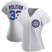 Authentic Ryan Rolison Women's Chicago Cubs White Home Jersey