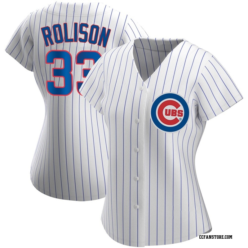 Authentic Ryan Rolison Women's Chicago Cubs White Home Jersey
