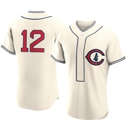 Authentic Scott Kingery Men's Chicago Cubs Cream 2022 Field Of Dreams Jersey