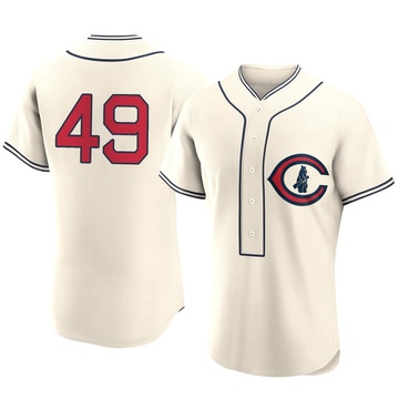 Authentic Trent Thornton Men's Chicago Cubs Cream 2022 Field Of Dreams Jersey