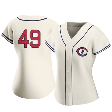 Authentic Trent Thornton Women's Chicago Cubs Cream 2022 Field Of Dreams Jersey