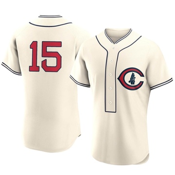 Authentic Yan Gomes Men's Chicago Cubs Cream 2022 Field Of Dreams Jersey