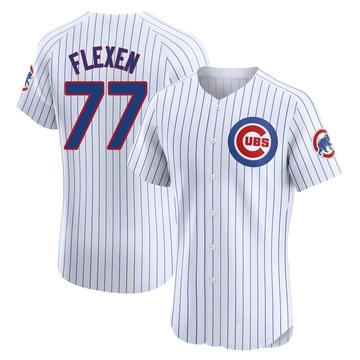 Elite Chris Flexen Men's Chicago Cubs White Home Jersey
