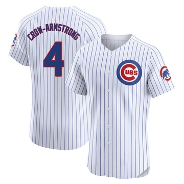 Elite Pete Crow-Armstrong Men's Chicago Cubs White Home Jersey