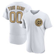 Game Custom Men's Chicago Cubs White Authentic 2022 All-Star Jersey
