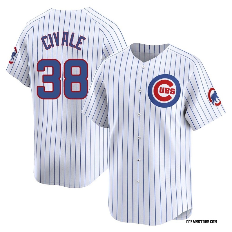 Limited Aaron Civale Youth Chicago Cubs White Home Jersey