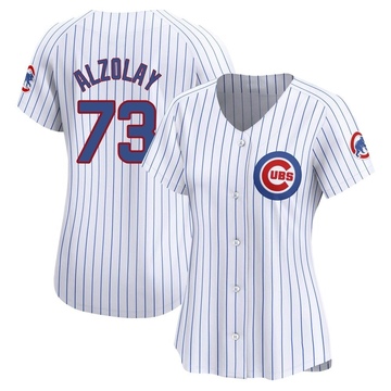Limited Adbert Alzolay Women's Chicago Cubs White Home Jersey