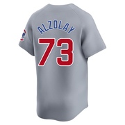 Limited Adbert Alzolay Youth Chicago Cubs Gray Road Jersey