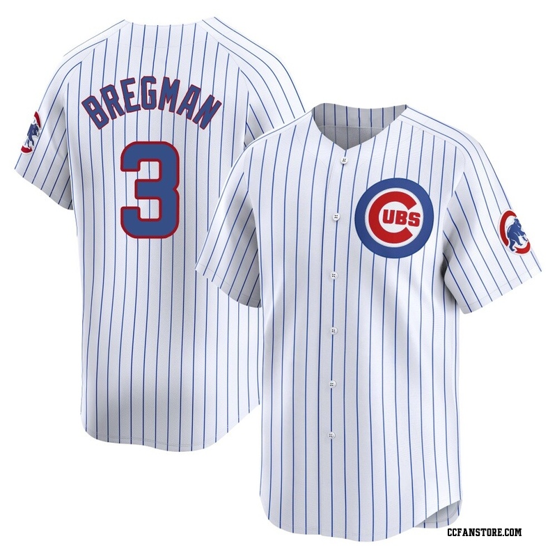 Limited Alex Bregman Men's Chicago Cubs White Home Jersey