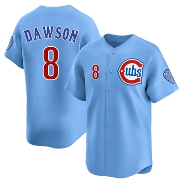 Limited Andre Dawson Youth Chicago Cubs Royal 2nd Alternate Jersey