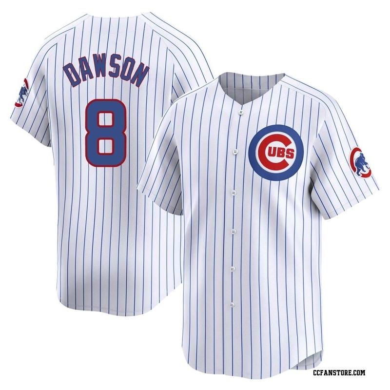 Limited Andre Dawson Youth Chicago Cubs White Home Jersey