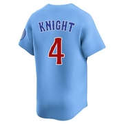 Limited Caleb Knight Youth Chicago Cubs Royal 2nd Alternate Jersey