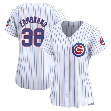 Limited Carlos Zambrano Women's Chicago Cubs White Home Jersey