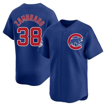 Limited Carlos Zambrano Youth Chicago Cubs Royal Alternate Jersey