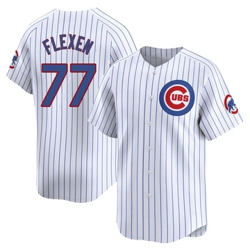 Limited Chris Flexen Men's Chicago Cubs White Home Jersey