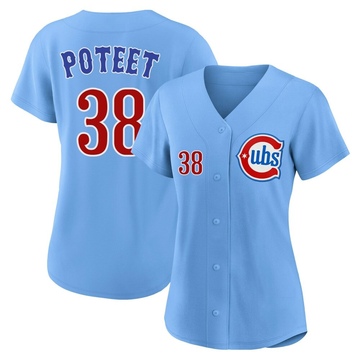 Limited Cody Poteet Women's Chicago Cubs Royal 2nd Alternate Jersey