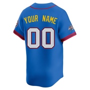 Limited Custom Men's Chicago Cubs Blue National League 2025 All-Star Edition Jersey