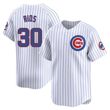 Limited Edwin Rios Men's Chicago Cubs White Home Jersey