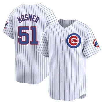 Limited Eric Hosmer Men's Chicago Cubs White Home Jersey