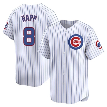 Limited Ian Happ Men's Chicago Cubs White Home Jersey