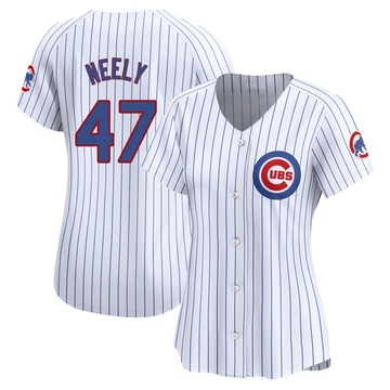 Limited Jack Neely Women's Chicago Cubs White Home Jersey