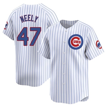 Limited Jack Neely Youth Chicago Cubs White Home Jersey