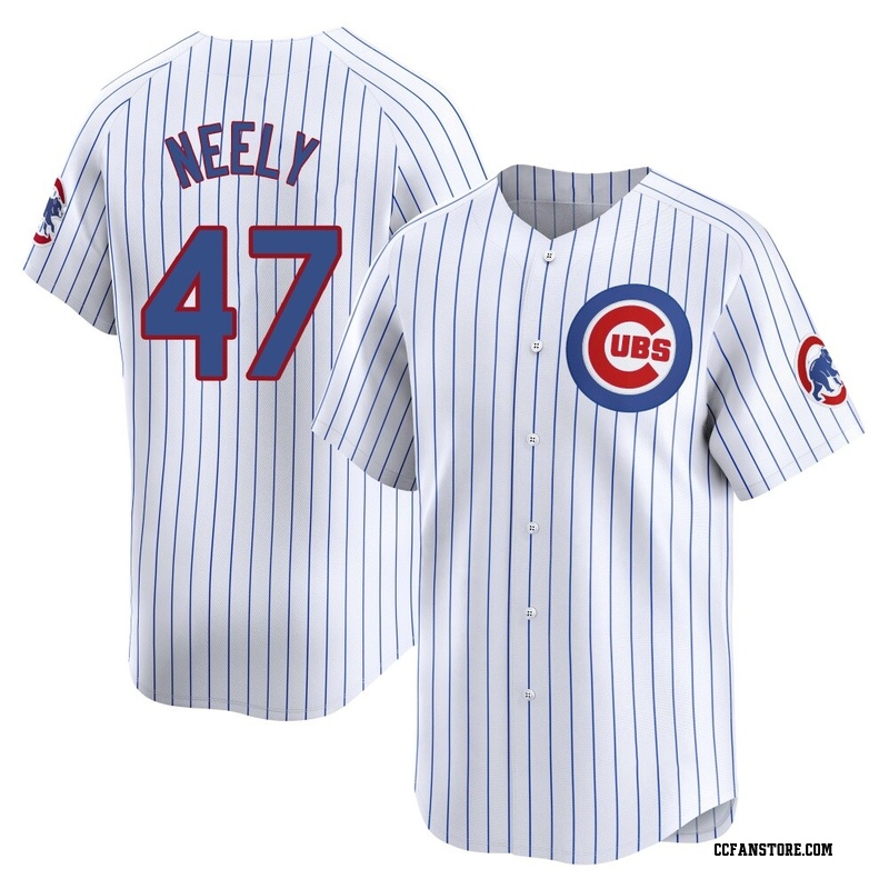 Limited Jack Neely Youth Chicago Cubs White Home Jersey